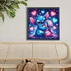 Lilo & stitch - runder Bohrer Diamantmalerei - 40*40cm
