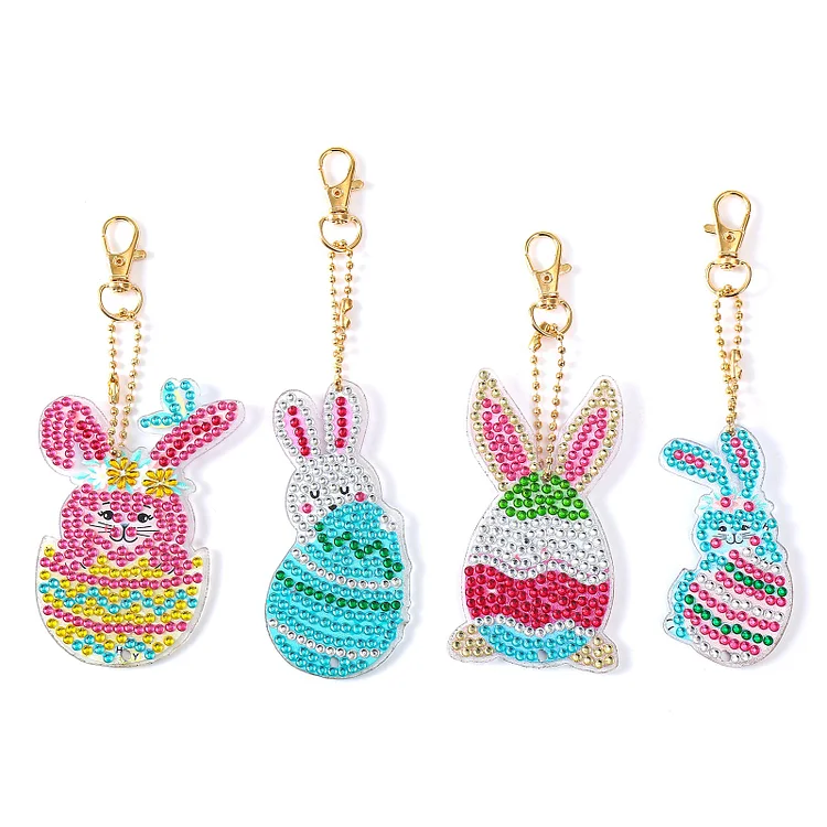 Bringblin's Keychain | Halloween Bunny | Four Piece Set