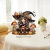 Acrylic Special Shaped Halloween Table Top Diamond Painting Ornament Kit