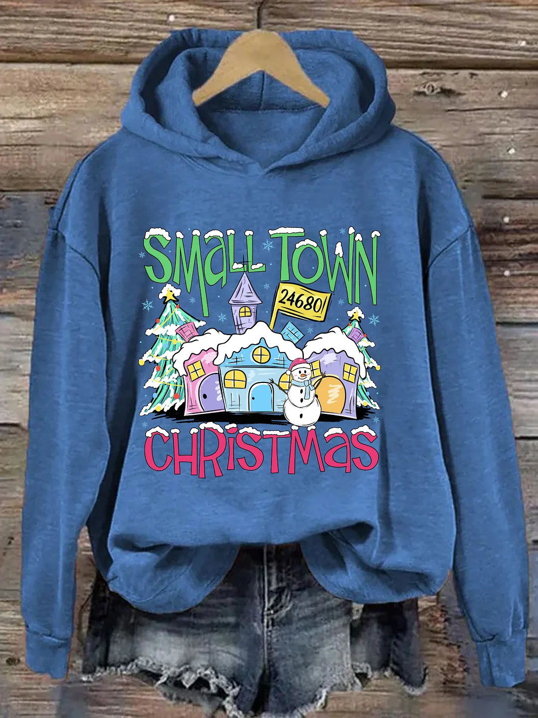 Small Town Christmas Hoodie