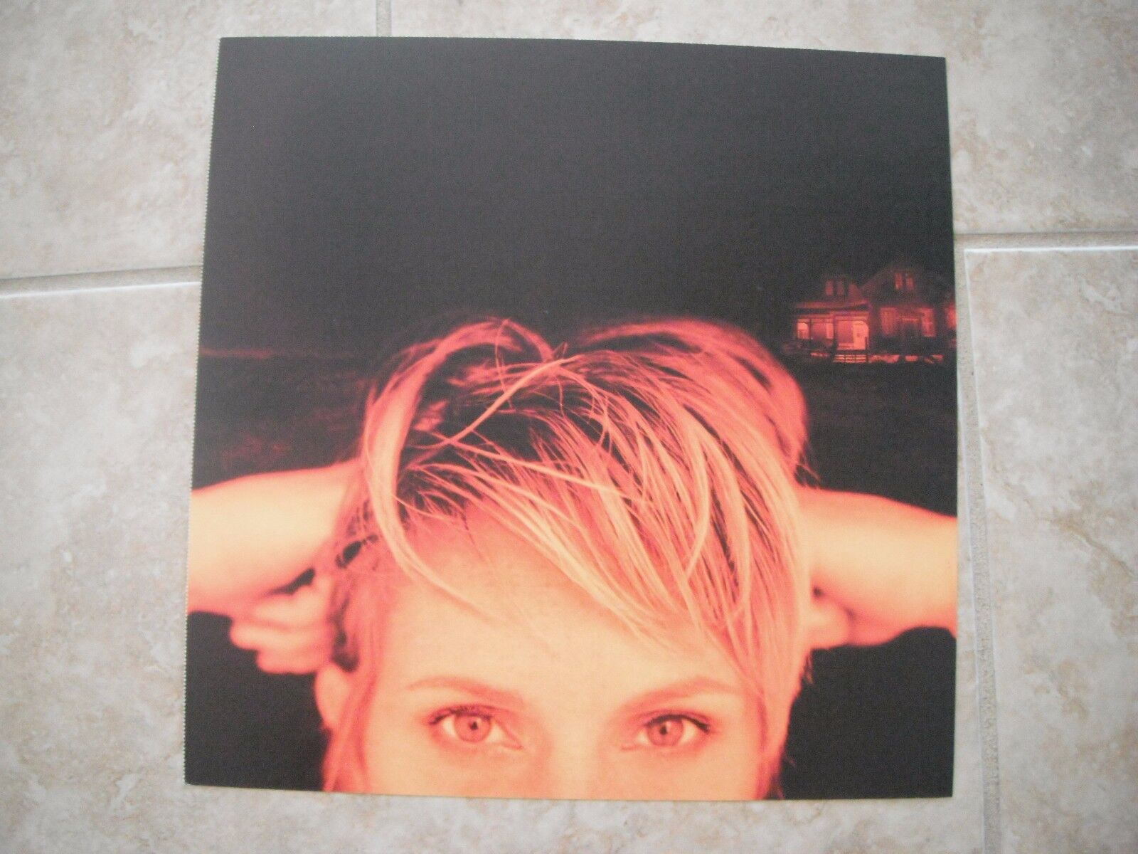 Shawn Colvin Get Out of This House Promo LP Photo Poster painting Flat 12x12 Poster Double Sided