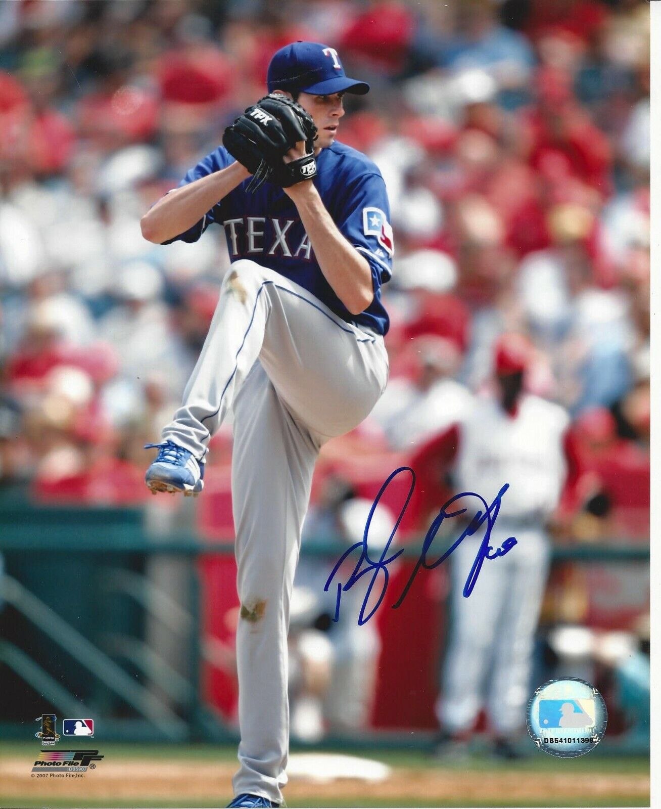 Brandon McCarthy Autographed 8x10 Texas Rangers#S1173