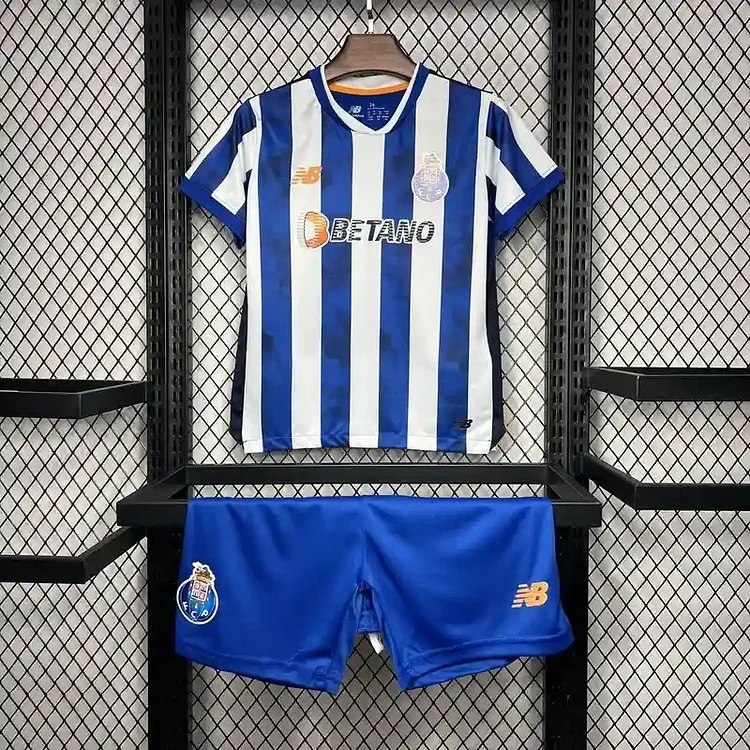 24-25 kids Porto home football jersey