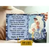 Custom Photo Navy Veteran Sailor Old Couple Husband Wife When We Get Photo Gift Custom Wood Rectangle Sign