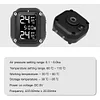 M5 Motorcycle Wireless Tire Pressure Monitoring Alarm with External Sensors