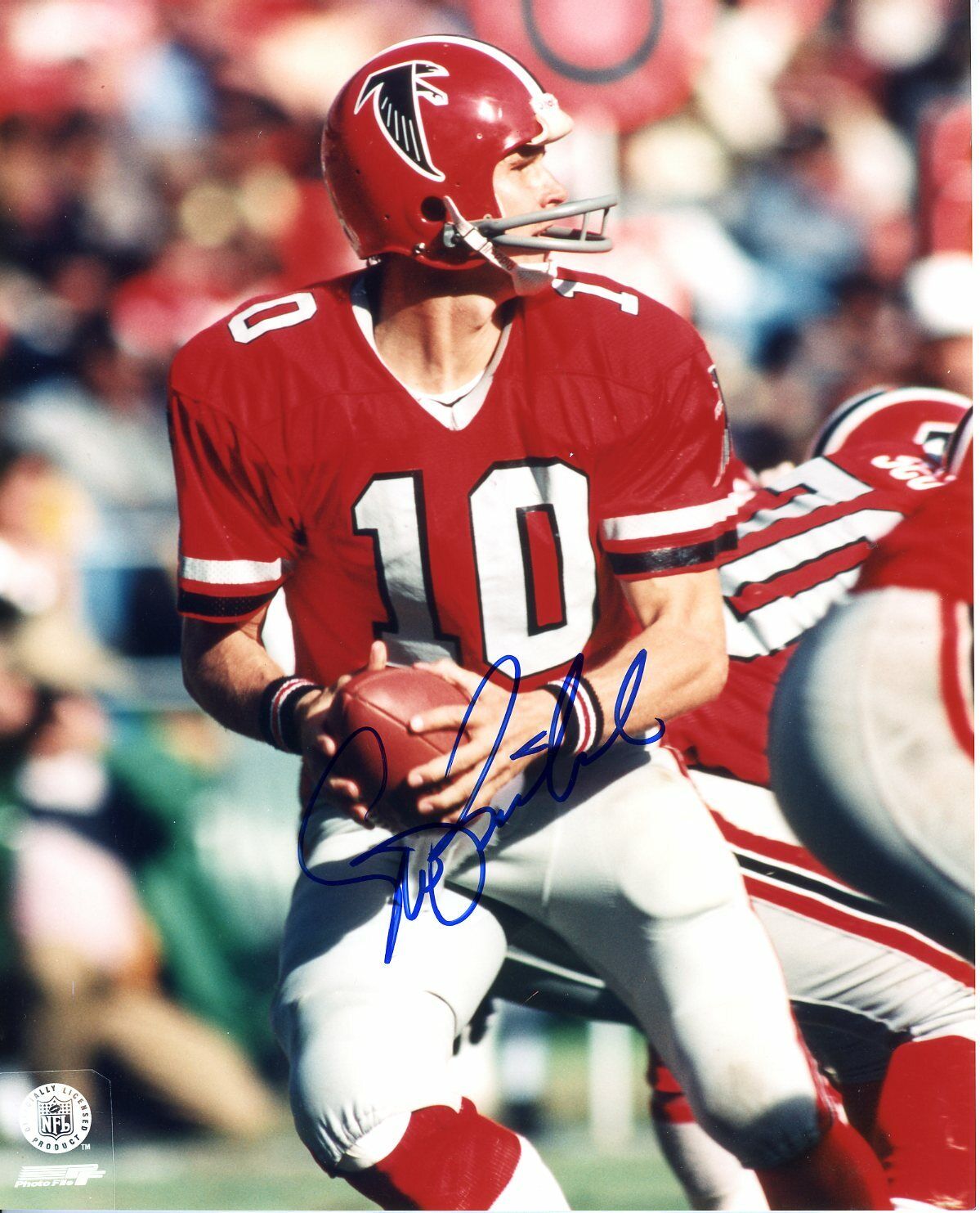 Steve Bartkowski autographed 8x10 Atlanta FalconsS140