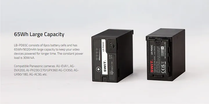 LB-PD65C Panasonic VBR59 Series Battery Pack