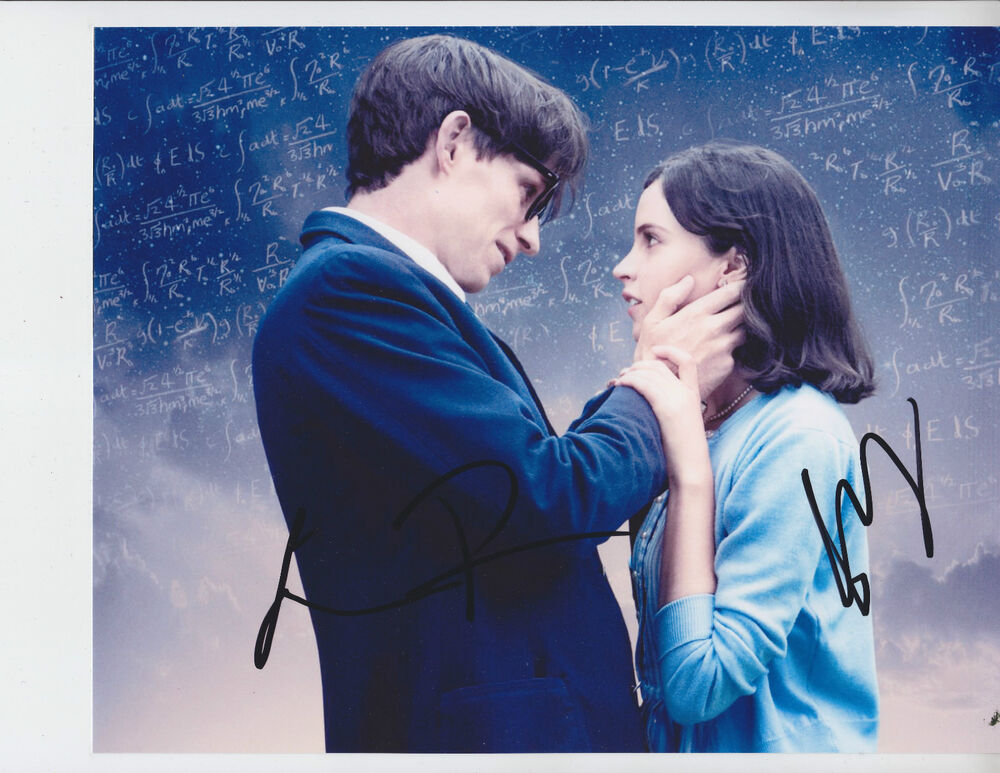 Eddie Redmayne - THEORY OF EVERYTHING - signed 8x10