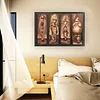 Nightmare Before Christmas-11CT Stamped Cross Stitch 90*50cm/35.43*19.69in(Big Size)