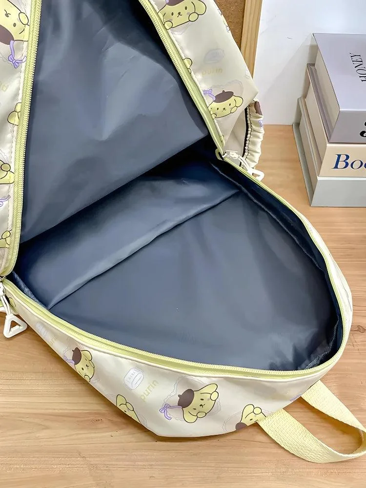 Brownm Characters Backpack