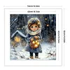 Girl-14CT/18CT Stamped Cross Stitch 50*50cm/19.69*19.69in