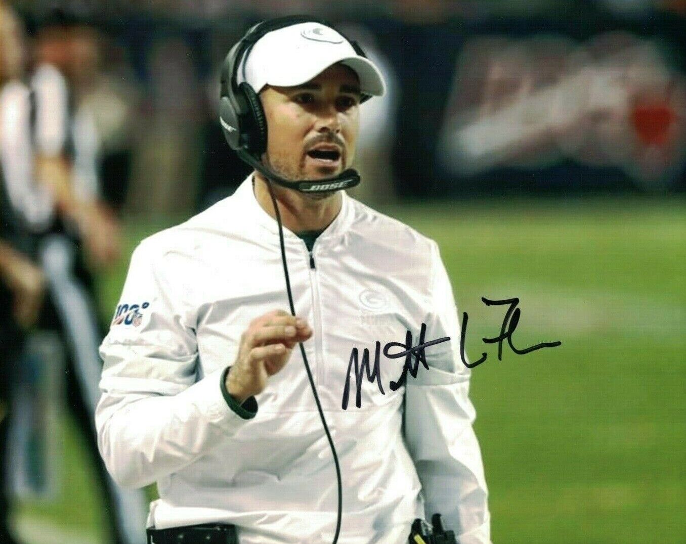 Matt LaFleur Autographed Signed 8x10 Photo Poster painting ( Packers ) REPRINT