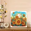 DIY Partial Special Shaped Drill Diamond Painting-Sunflower