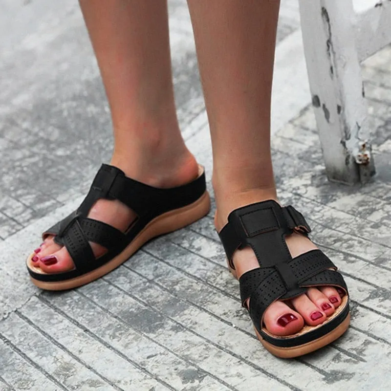 Hot Sell Women Sandals Plat Shoes Women 2021 Summer Sandals Slipper Outdoor Flip-flops Beach Shoes Female Slippers Dropship Girl