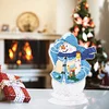 Diamond Painting Snowman Table Top Christmas Decor