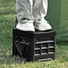 Folding Collapsible Toilet for Adults & Kids Emergency Toilet with Lid & Reusable for Camping Travel Outdoor Car RV & Emergency Use
