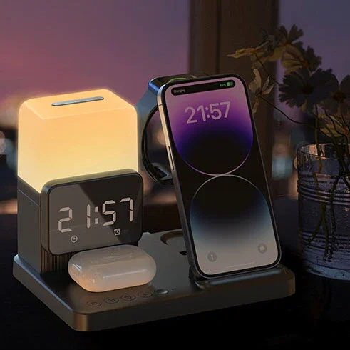 Bracket Clock Wireless Charger