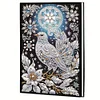 (US Local)Bird Special Shaped Diamond Painting Journal Notebook for Adults Students