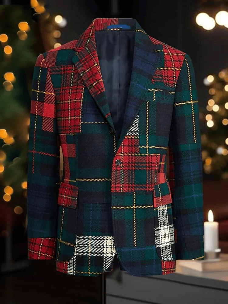 Men's Luxury Christmas Festive Blazer
