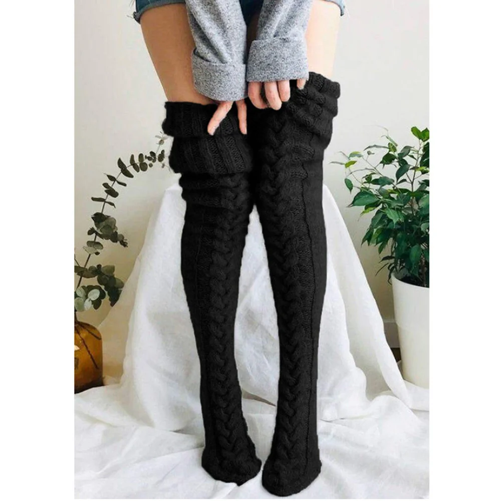 Women's woolen stockings