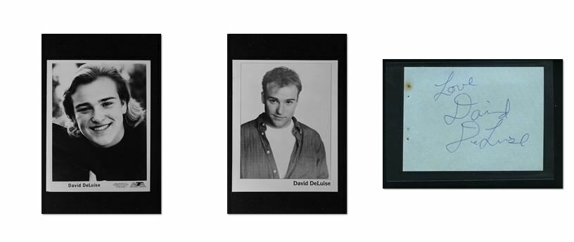 David Deluise - Signed Autograph and Headshot Photo Poster painting set - Wizards of Waverly Pla