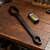 260mm Self-Tightening Adjustable Wrench 8mm To 22mm Multi-function Double-End Wrench 8mm Thick for Automotive Mechanical Industrial Maintenance