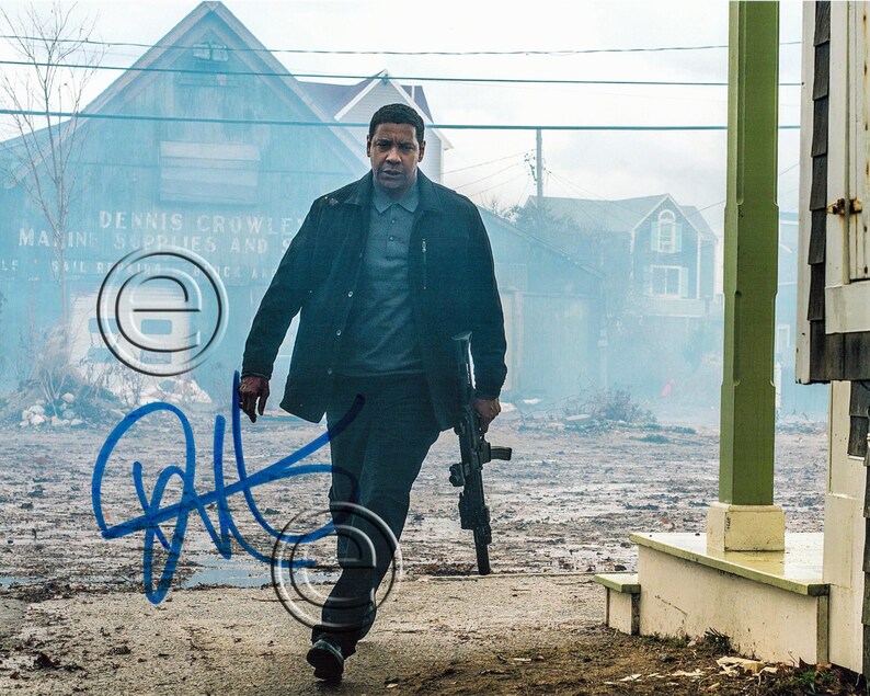 Denzel Washington The Equalizer Autographed Signed Photo Poster painting 8 x 10 print Photo Poster painting picture poster wall art autograph