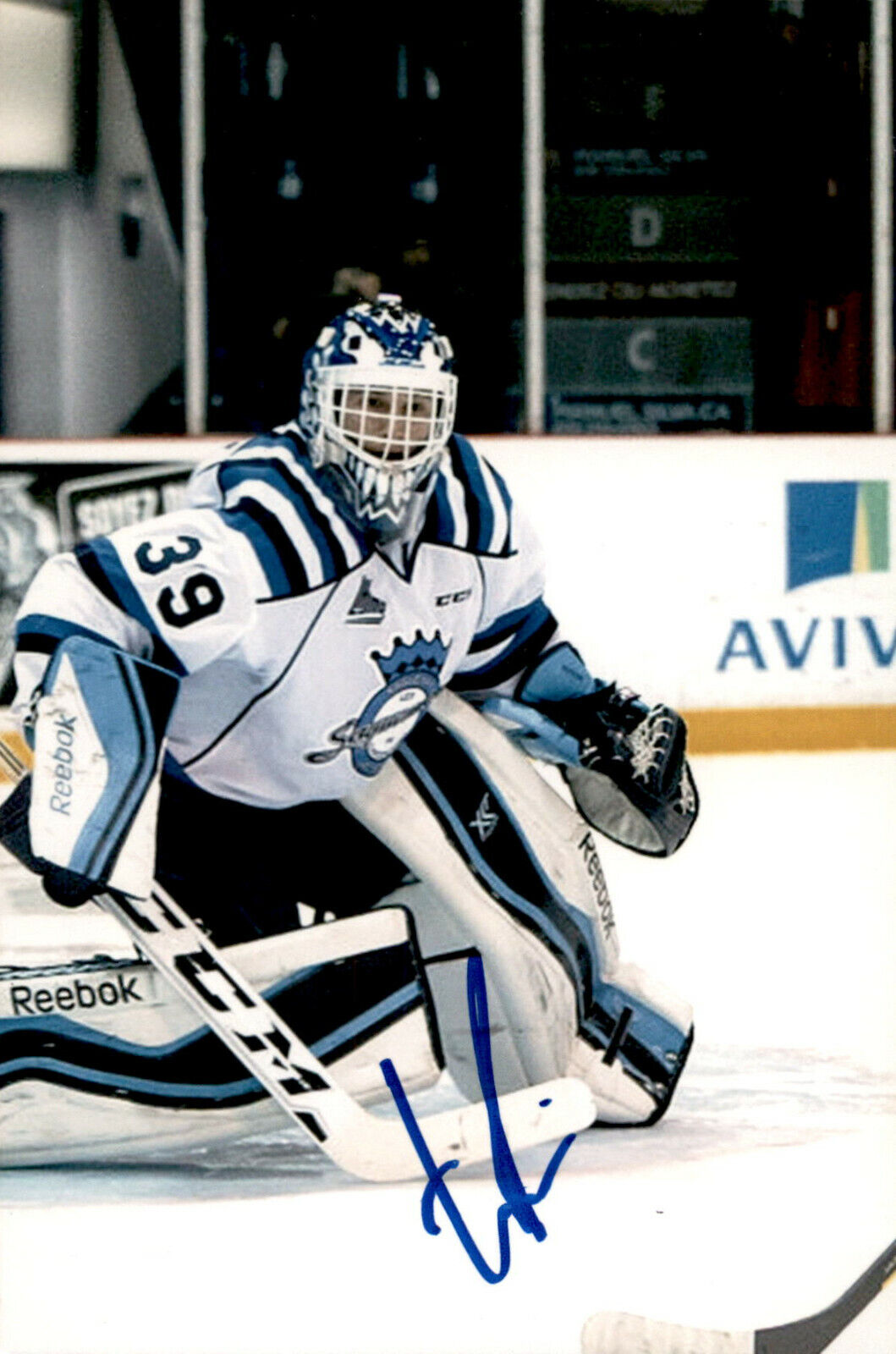 Xavier (Felix's Son) Potvin SIGNED autographed 4x6 Photo Poster painting CHICOUTIMI SAGUENEENS 4