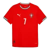 RONALDO #7 Portugal Home Authentic Soccer Jersey 2025