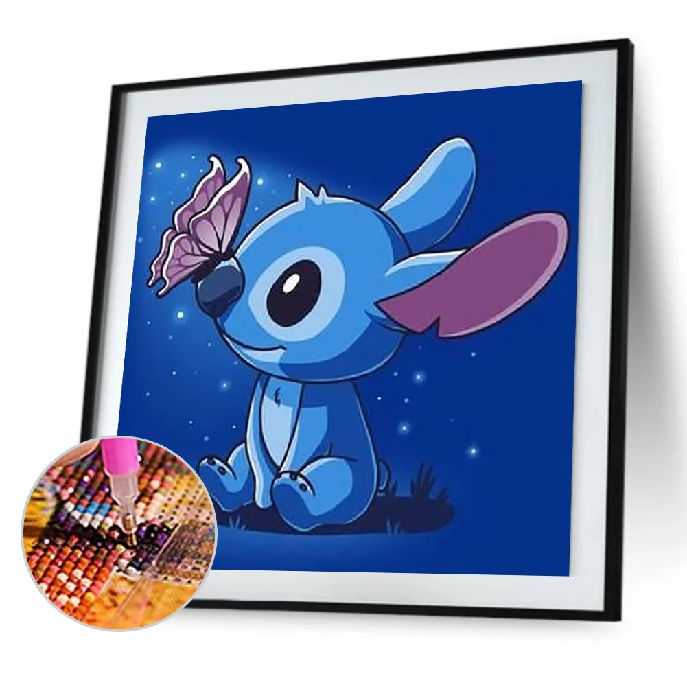 Diamond Painting - Full Round Drill - Stitch(30*30cm)