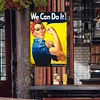 We Can Do It - Metal Tin Signs(8*12Inch/12*16Inch)