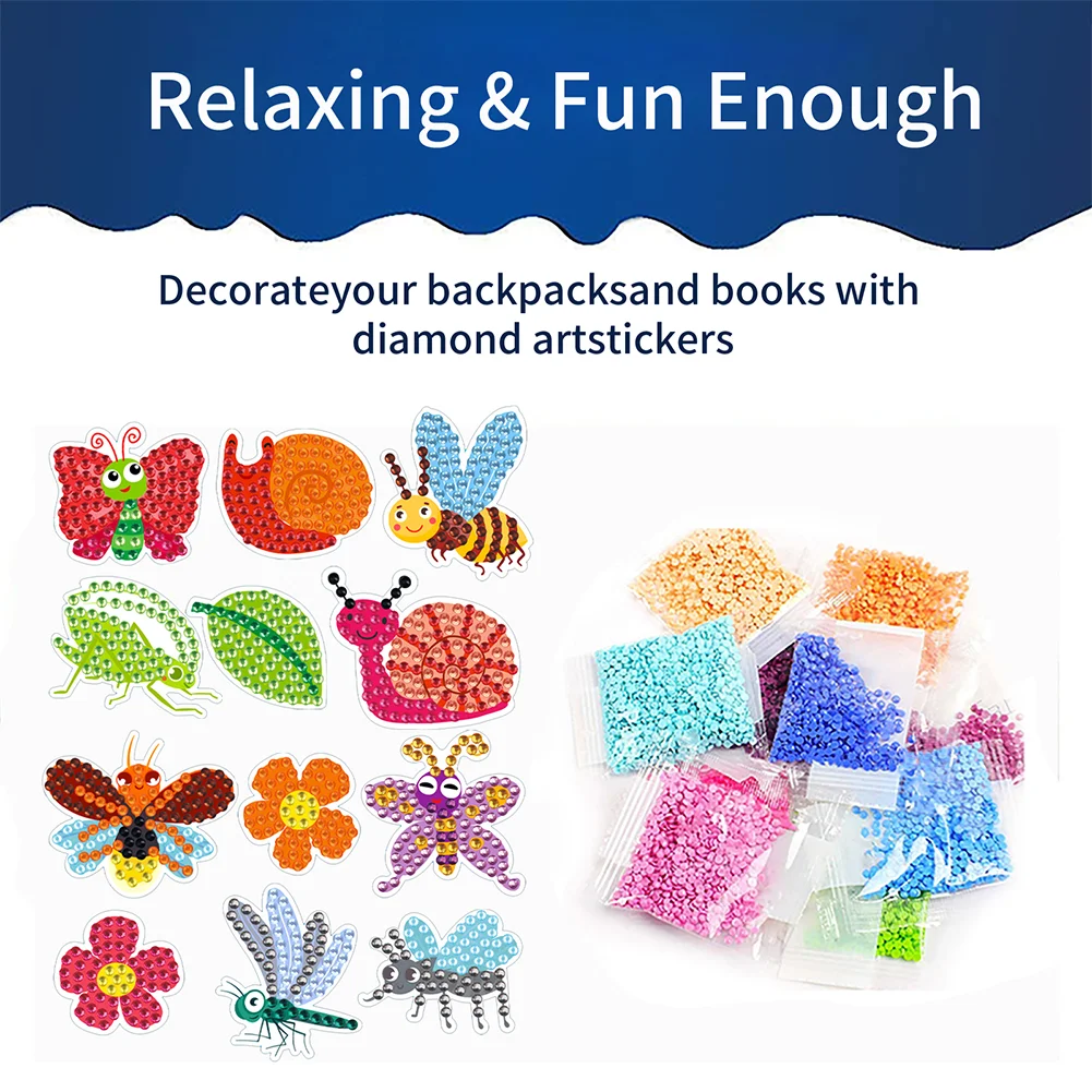 DIY Diamond Painting Kits Creative Diamond Stickers Gift for Kids