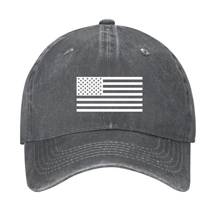 Classic American Flag Print For Men Hat