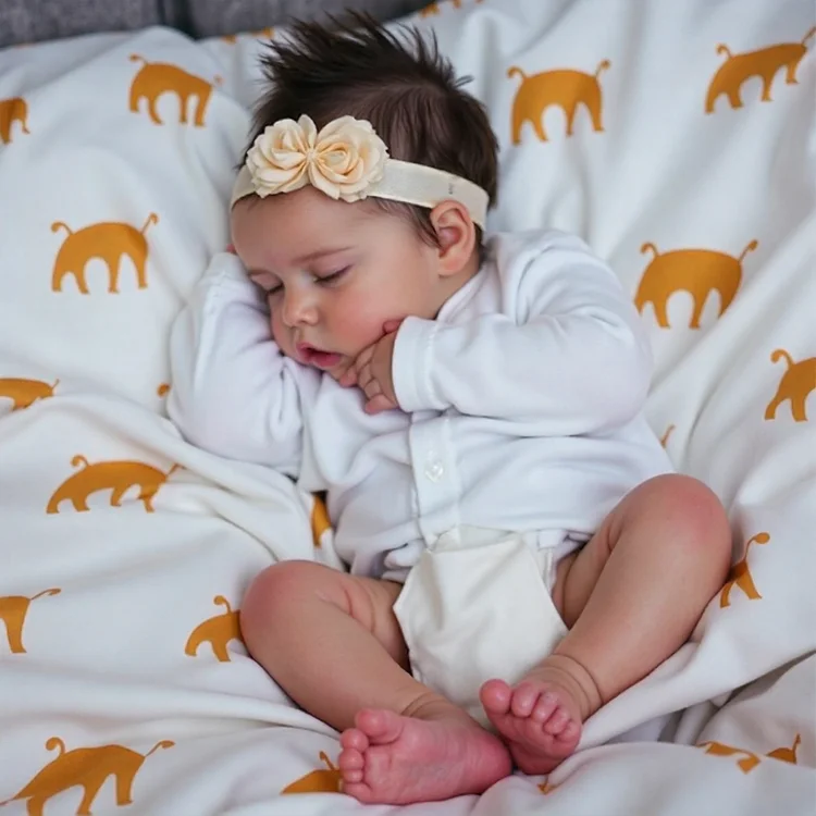 [Special Discount]12'' Realistic Asleep Beautiful Affordable Lifelike Reborn Baby Girl Ruth By Dollreborns®