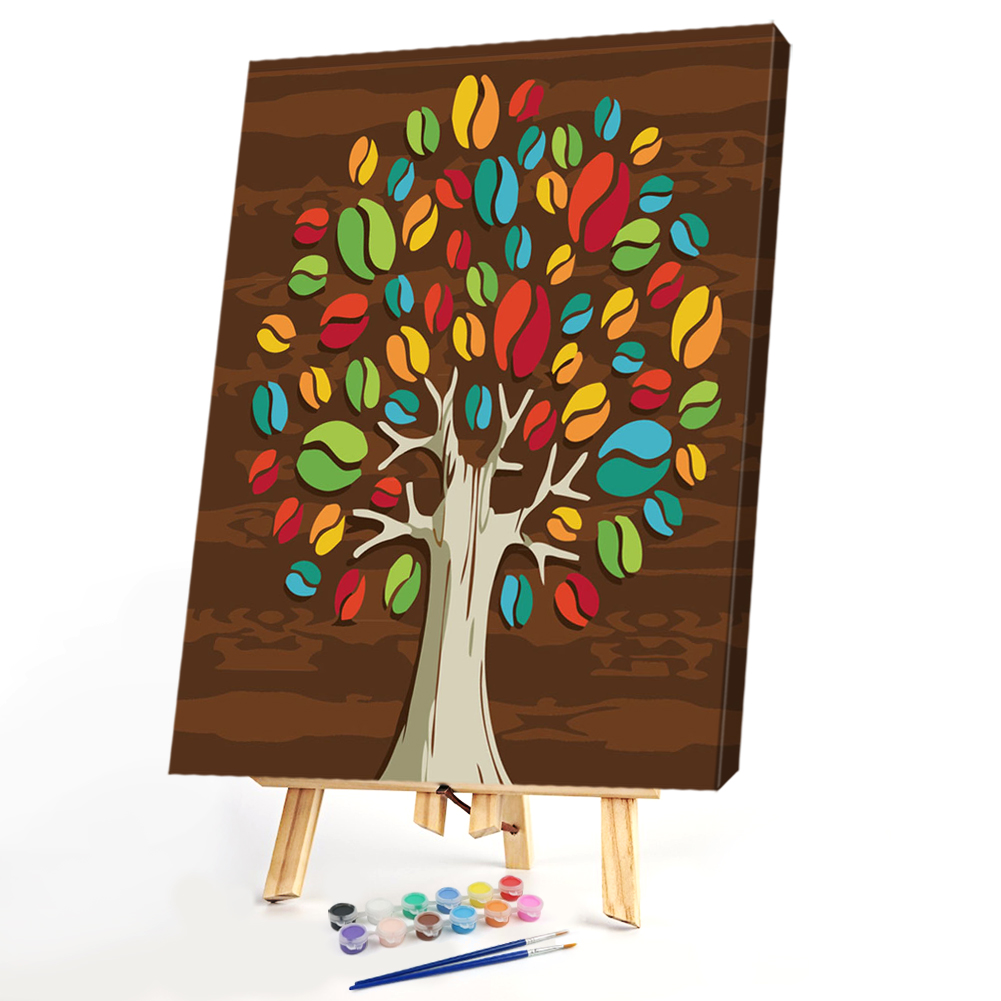 

40x50cm - Paint By Numbers Color Tree, 501 Original