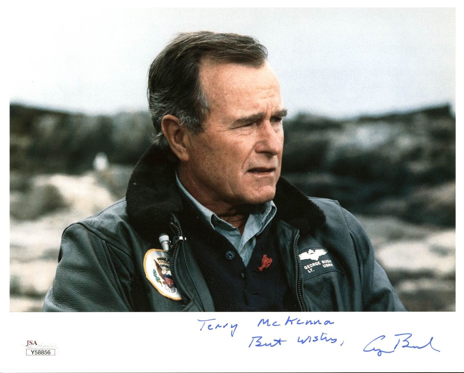 George H.W. Bush Terry McKenna Best Wishes