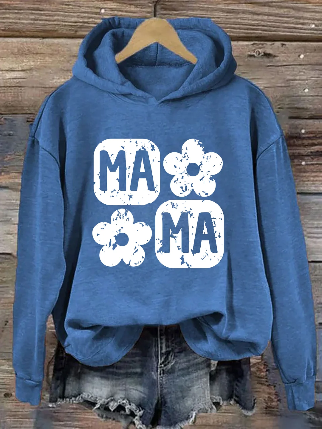 Checker Mama Hoodie