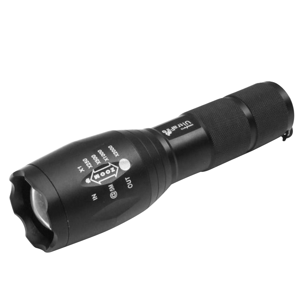 

Telescopic Zoom Aluminum Alloy T6 LED Glare Flashlights Outdoor Camp Torch, 501 Original