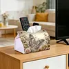 Retro Butterfly DIY PULeather Diamond Painting Tissue Box for Adults Beginners Gem Art Painting Napkin Holder for Living Room Bedroom Bathroom Table Decor