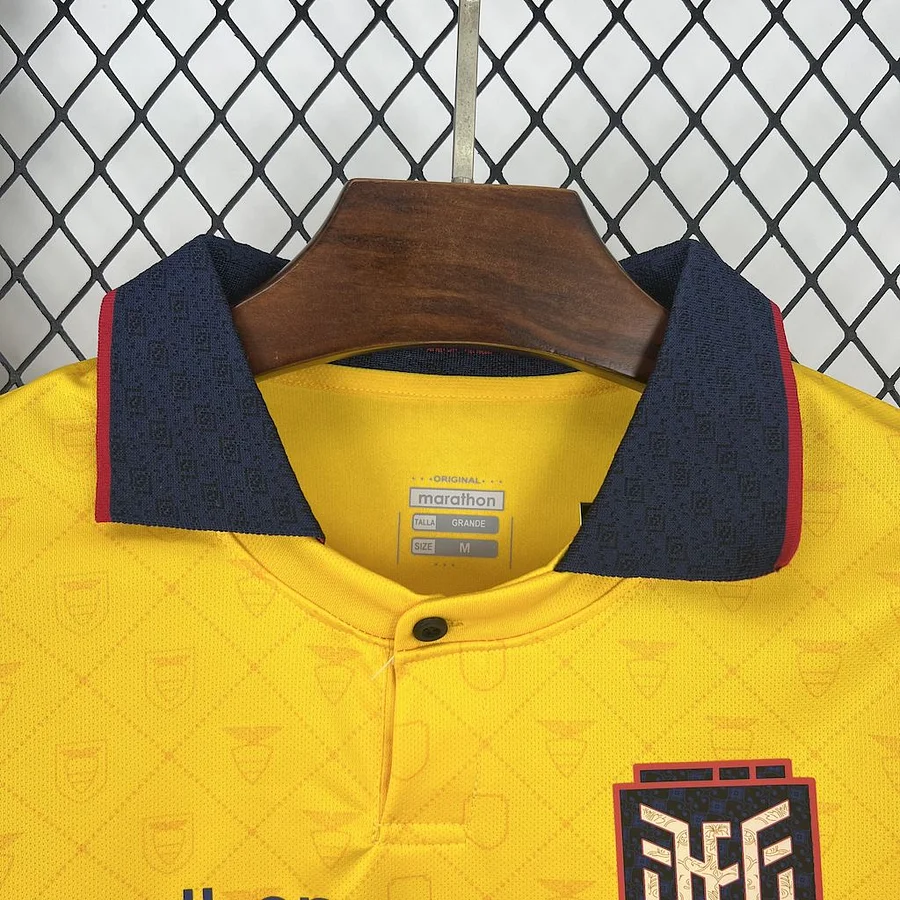 Maillot de Foot Coupe du monde 2022 Équateur Tenue Domicile