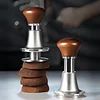 Coffee Expresso Hand Tamper Calibrated 30lbs for Espresso Machine Coffee Tamper Sound Feedback