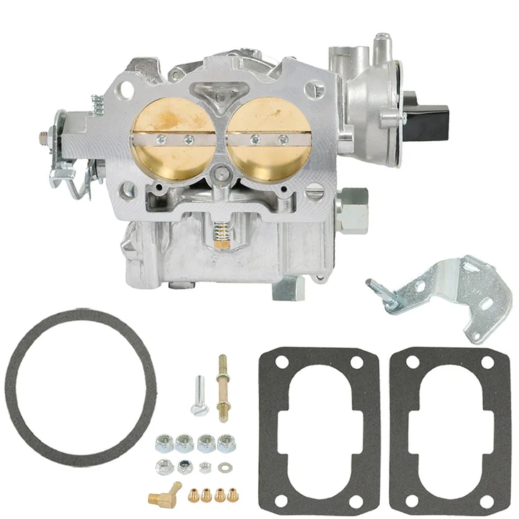 SEBLAFF 2 Barrel Marine Carburetor Kit Replacement for 2.5L/3.0L 2 Barrel 4 Cylinder Engines 3310-864940A01