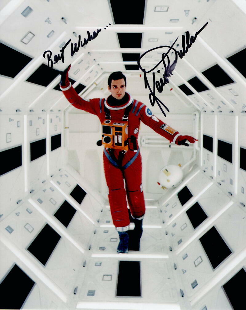 KEIR DULLEA SIGNED AUTOGRAPH 8X10 Photo Poster painting - 2001: A SPACE ODYSSEY STAR, ICONIC