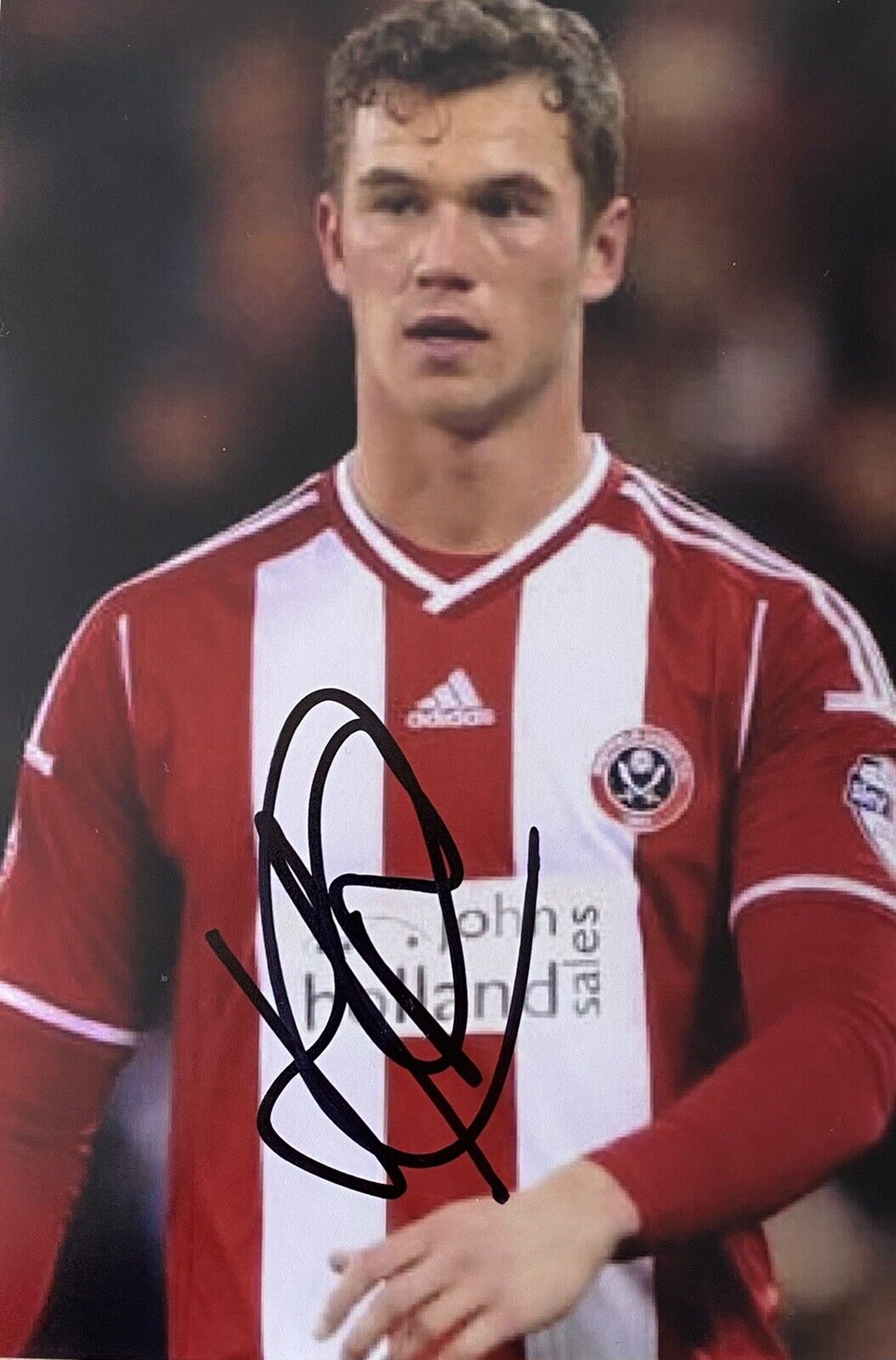 Harrison McGahey Genuine Hand Signed Sheffield United 6X4 Photo Poster painting