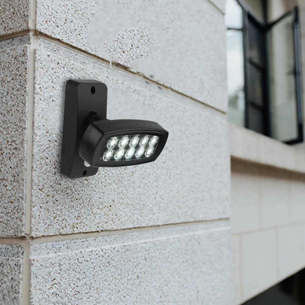 

10LED Split Solar Sensor Wall Light Courtyard Garden Decoration Lighting, 501 Original