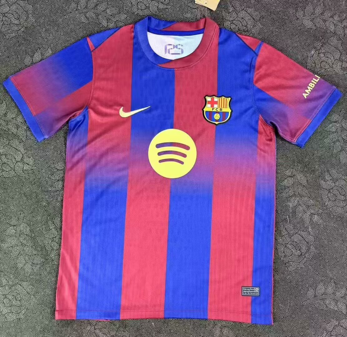 25/26 Barcelona Home Football Shirt Thai Quality