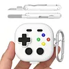 Protective Case Game Console Design Protective Skin Cover W/ Secure Lock Clip Compatible for Samsung Galaxy Buds 4/4 Pro 2026
