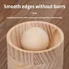 Wooden dumpling wrapper press, kitchen dumpling wrapper press, rolling and pressing, effortless dumpling wrapping tool