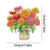 Diamond Painting Flower Vase Tabletop Ornaments Kit for Home Office