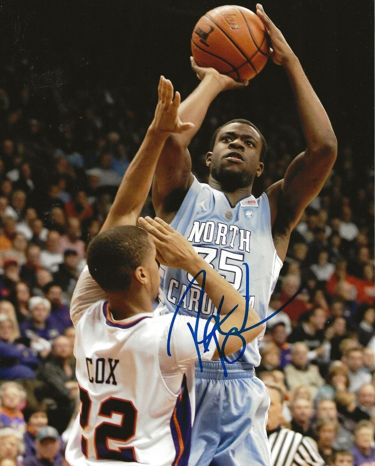 Reggie Bullock signed UNC North Carolina Tar Heels 8x10 Photo Poster painting autographed